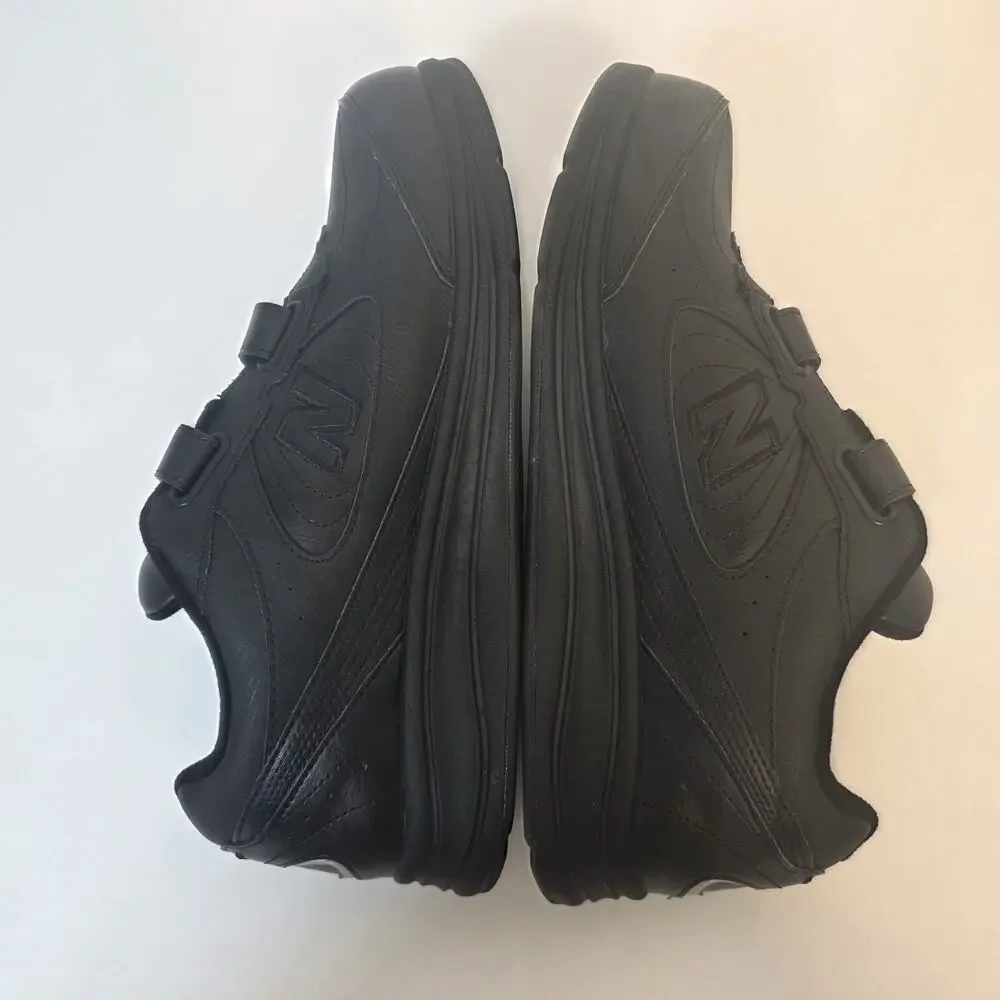 New Balance 577 Walking Shoes Mens Size 11 4E Black Hook & Loop Straps MW577VK